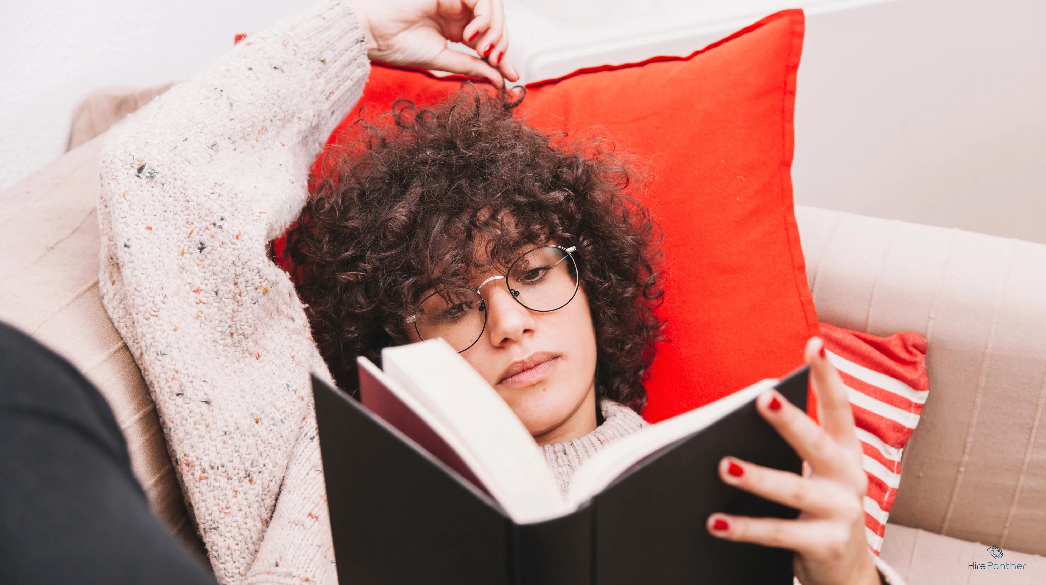 Gig worker enjoying leisure time