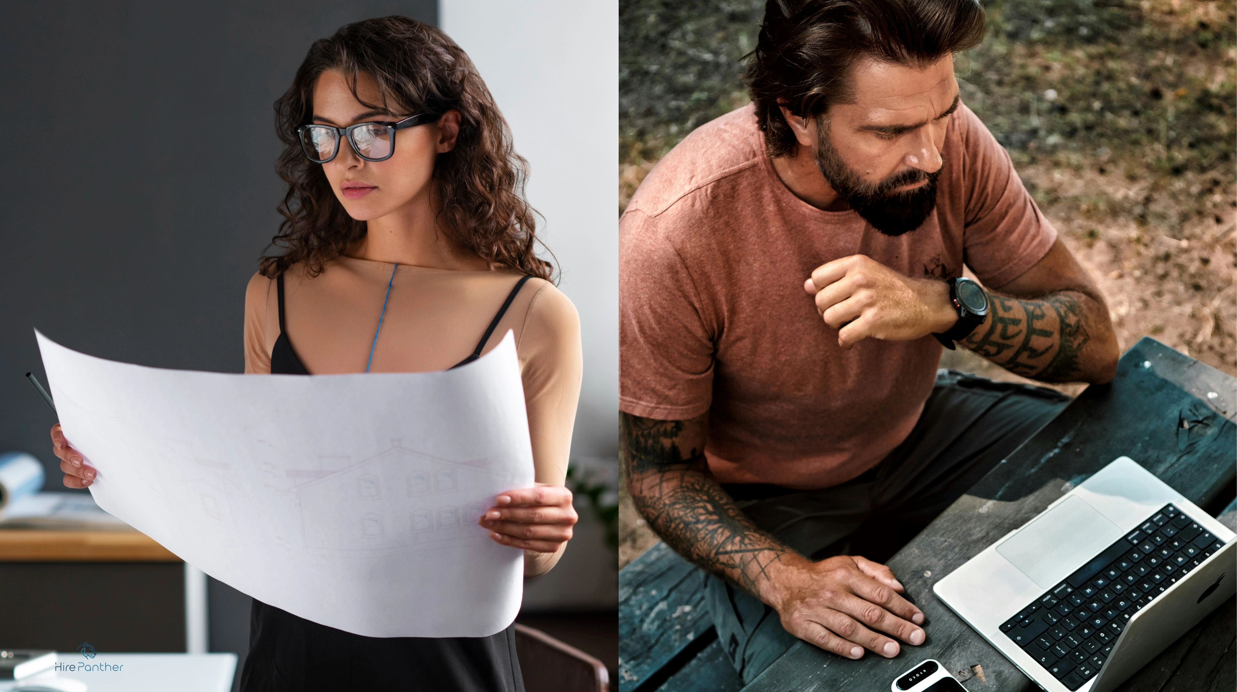 Jessica and Raj - Featured gig workers