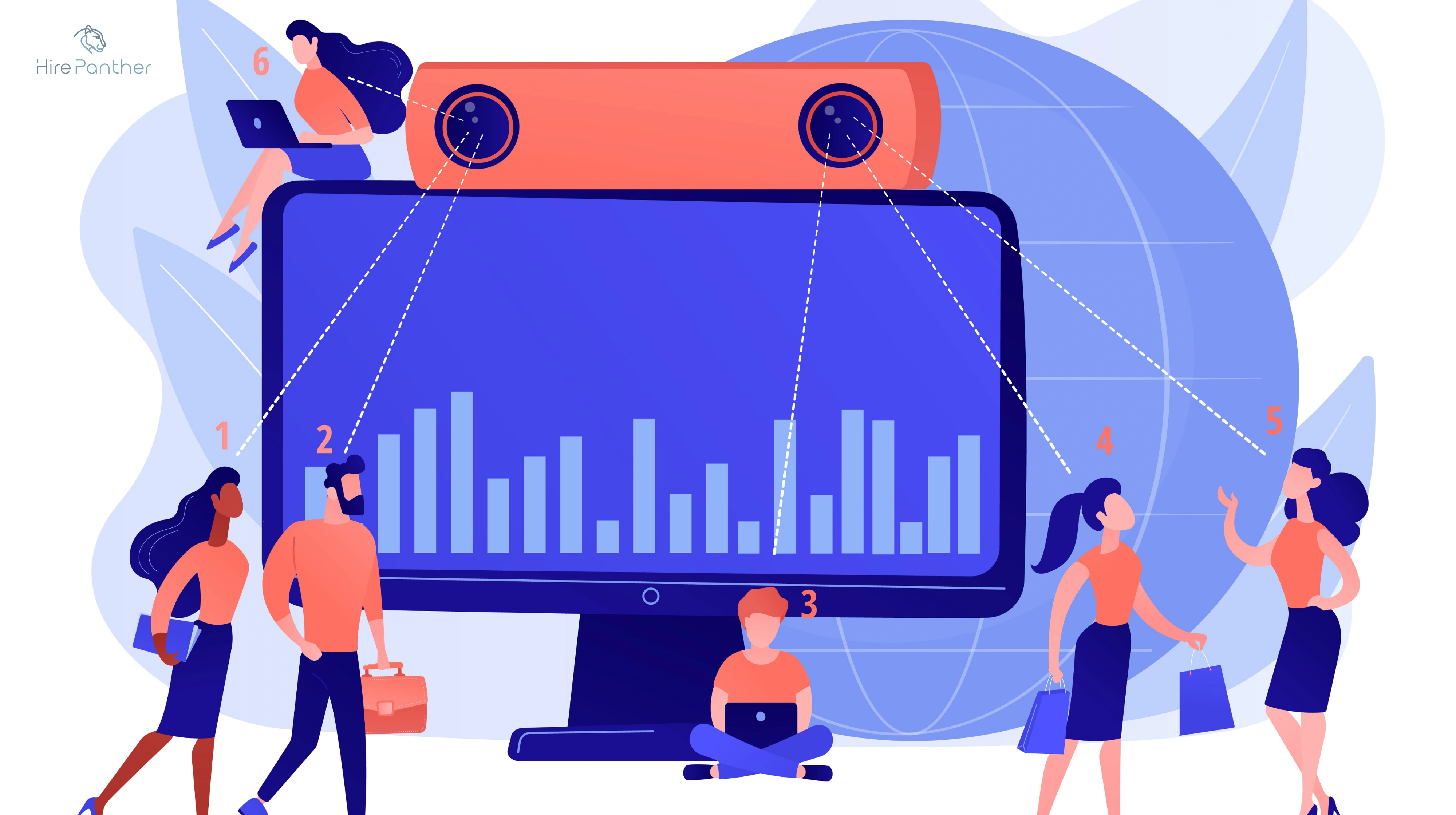 Illustration of sustainable gig ecosystem with economic, tech, social, and legal layers Sustainable gig ecosystem illustration